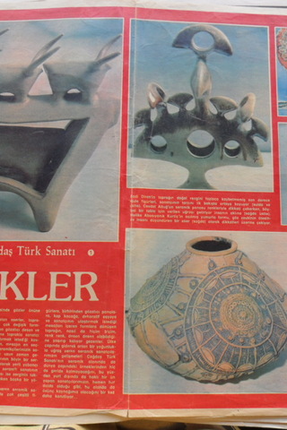 Hayat Dergisi Posteri ( Anadolu Medeniyetleri Çağdaş Türk Sanatı Seram