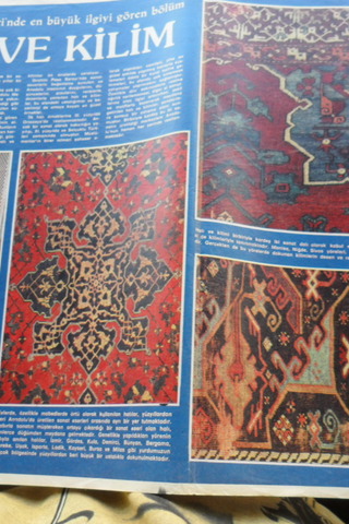 Hayat Dergisi Posteri ( Hali ve Kilim)