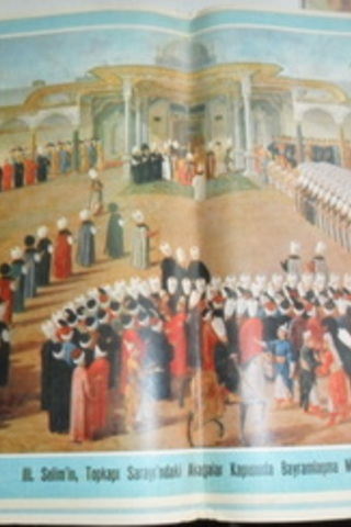 Hayat Dergisi Posteri ( III. Selim'in Topkapı Saray'ndaki Akağalar Kap