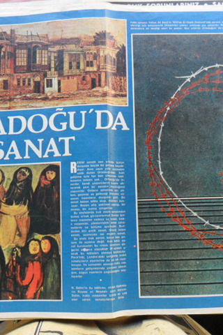 Hayat Dergisi Posteri (Ortadoğuda Sanat)
