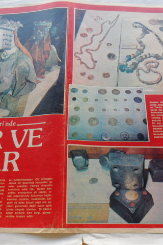 Hayat Dergisi Posteri ( Paralar ve Takılar )