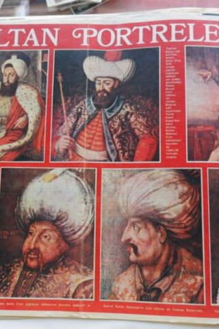 Hayat Dergisi Posteri ( Sultan Portreleri 1 )