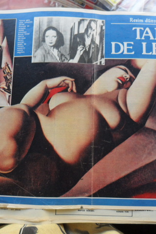 Hayat Dergisi Posteri (Tamara De Lempıcka)