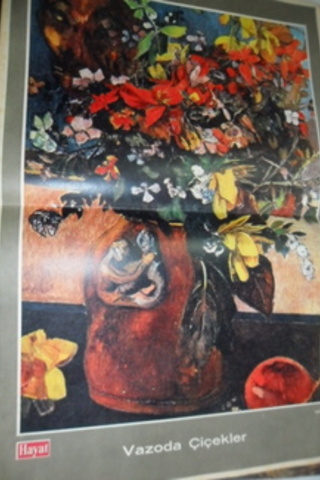 Hayat Dergisi Posteri ( vazoda Çiçekler )