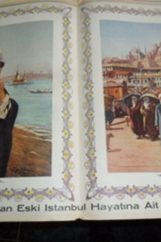 Hayat Dergisi Posteri ( Zonaro'dan Eski İstanbul Hayatına Ait İki Tabl