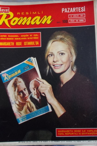 Hayat Resimli Roman 1971 Sayı 100