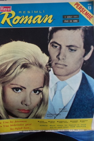 Hayat Resimli Roman 1971 Sayı 13