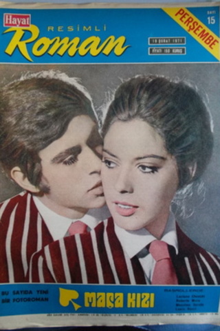 Hayat Resimli Roman 1971 Sayı 15