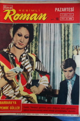 Hayat Resimli Roman 1971 Sayı 16