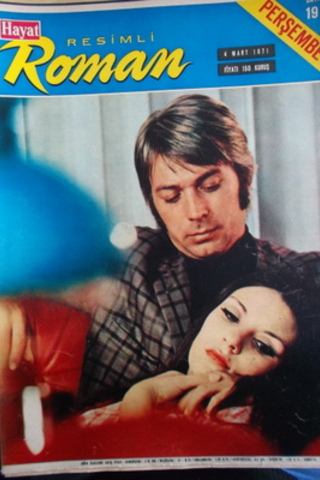 Hayat Resimli Roman 1971 Sayı 19