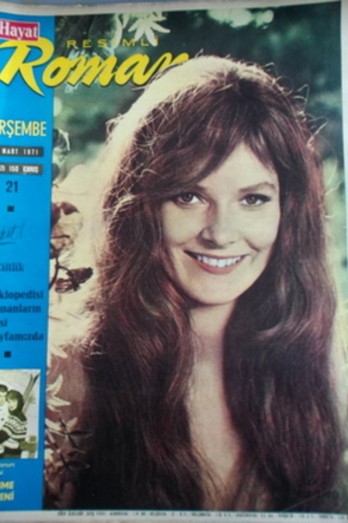 Hayat Resimli Roman 1971 Sayı 21