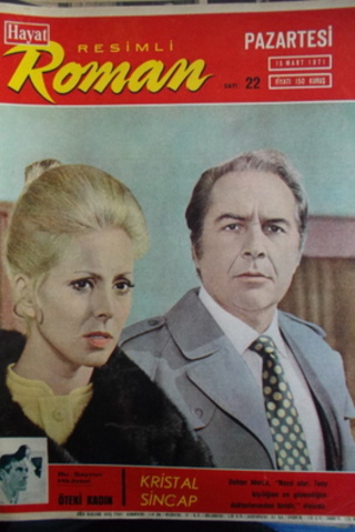 Hayat Resimli Roman 1971 Sayı 22