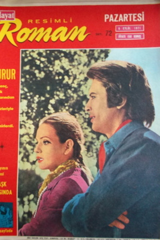 Hayat Resimli Roman 1971 Sayı 72