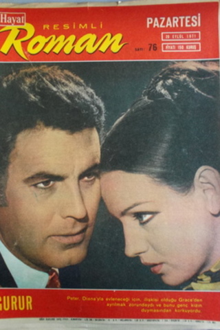 Hayat Resimli Roman 1971 Sayı 76