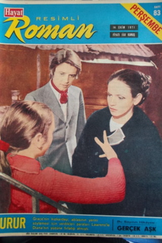 Hayat Resimli Roman 1971 Sayı 83