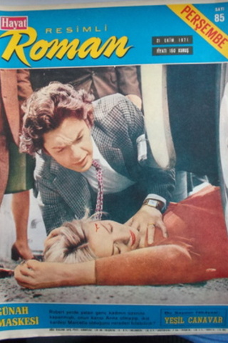 Hayat Resimli Roman 1971 Sayı 85