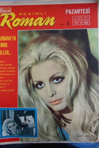 Hayat Resimli Roman 1971 Sayı 8