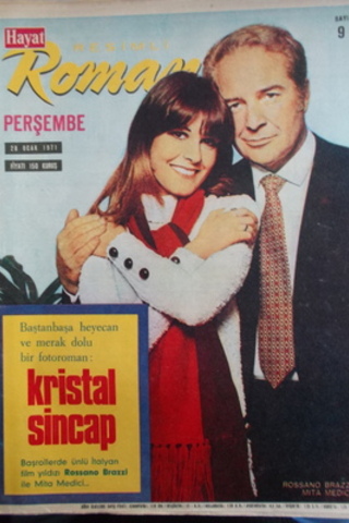 Hayat Resimli Roman 1971 Sayı 9