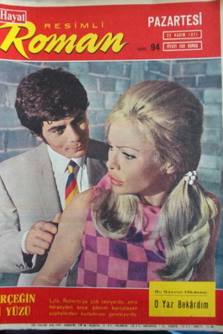Hayat Resimli Roman 1971 Sayı 94