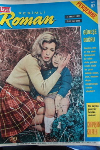 Hayat Resimli Roman 1971 Sayı 97