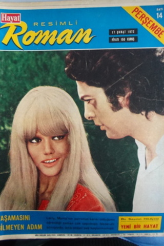 Hayat Resimli Roman 1972 Sayı 14