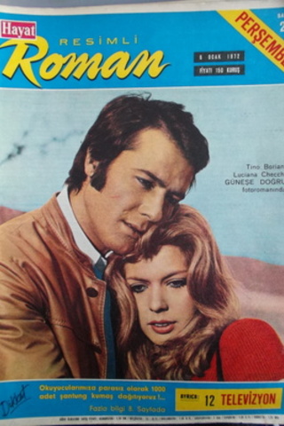 Hayat Resimli Roman 1972 Sayı 2