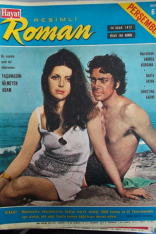 Hayat Resimli Roman 1972 Sayı 6