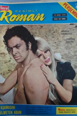 Hayat Resimli Roman 1972 Sayı 8