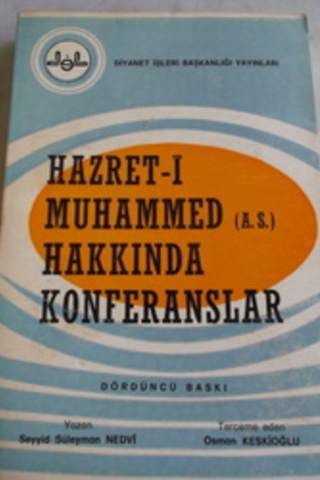 Hazret-i Muhammed Hakkında Konferanslar Seyyid Süleyman Nedvi