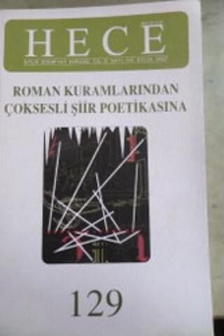 Hece Aylık Edebiyat Dergisi 2007 / 129