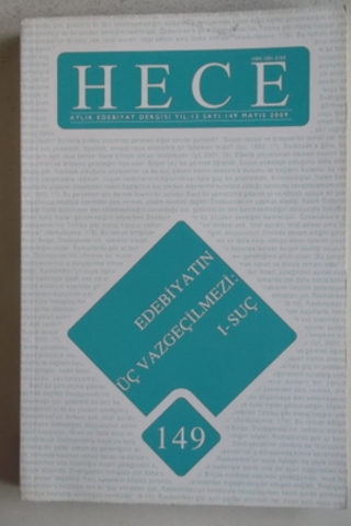Hece Aylık Edebiyat Dergisi 2009 / 149