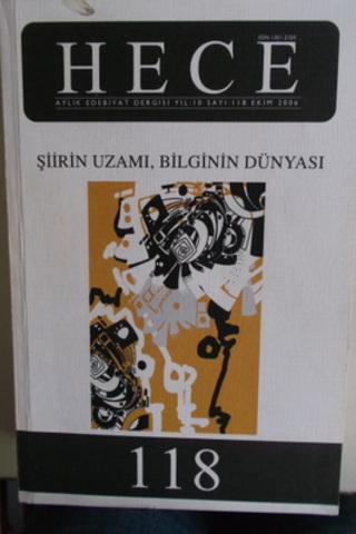Hece Aylık Edebiyat Dergisi 2006 / 118