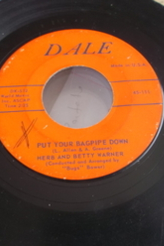 Herb And Betty Warner / 45'lik Plak