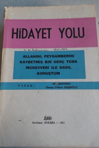 Hidayet Yolu Hasan Fehmi Başoğlu