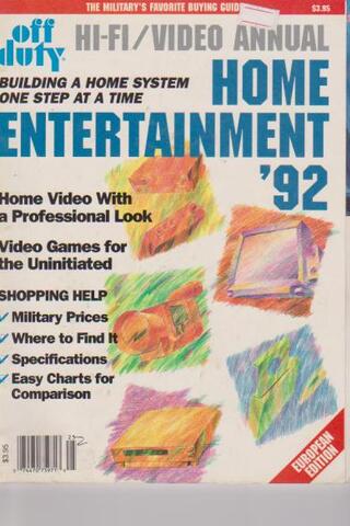 Home Entertaınment 92