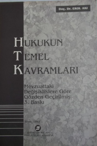 Hukukun Temel Kavramları Erol Akı