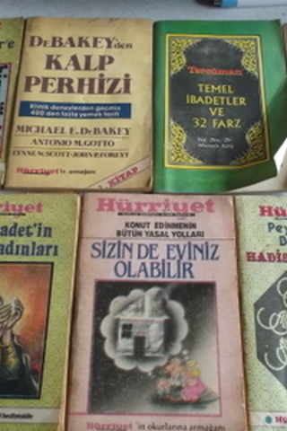 Hürriyet Cep Kitapları / 7 Adet