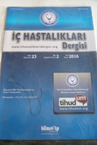 İç Hastalıkları Dergisi 2016 / 23