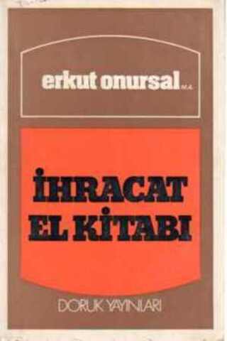 İhracat El Kitabı Erkut Onursal