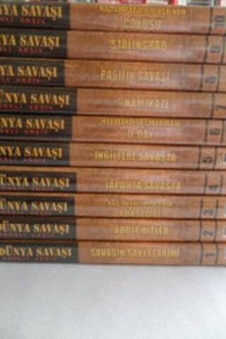 II. Dünya Savaşı Renkli Arşiv / 10 Adet