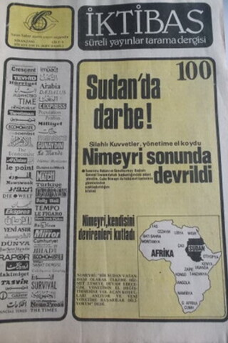 İKTİBAS / Süreli Yayınlar Tarama Dergisi 1985 Sayı 100