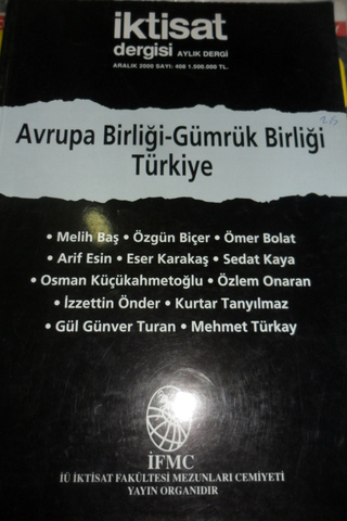 İktisat Dergisi 2000 / 408