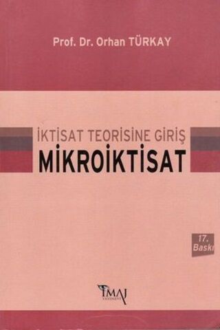 İktisat Teorisine Giriş Mikroiktisat