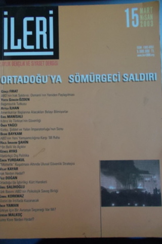 İleri 3 Aylık Atatürkçü Fikir Dergisi 2003 / 15
