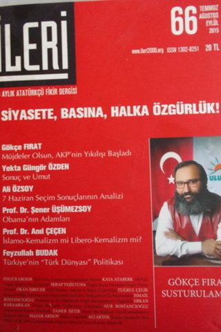 İleri 3 Aylık Atatürkçü Fikir Dergisi 2015 / 66