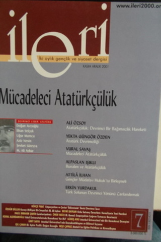 İleri İki Aylık Gençlik ve Siyaset Dergisi 2001 / 7