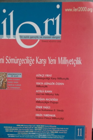 İleri İki Aylık Gençlik ve Siyaset Dergisi 2002 / 11