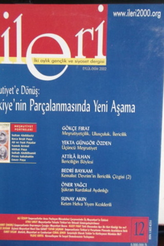 İleri İki Aylık Gençlik ve Siyaset Dergisi 2002 / 12