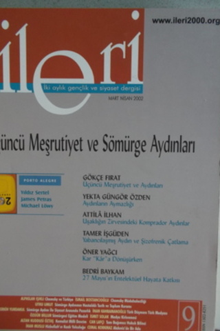 İleri İki Aylık Gençlik ve Siyaset Dergisi 2002 / 9