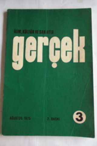 İlim, Kültür ve San'atta Gerçek 1975 / 3